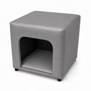 Cama Pet Puff Casinha para Cachorro Pequeno e Gato Estofada Bagum