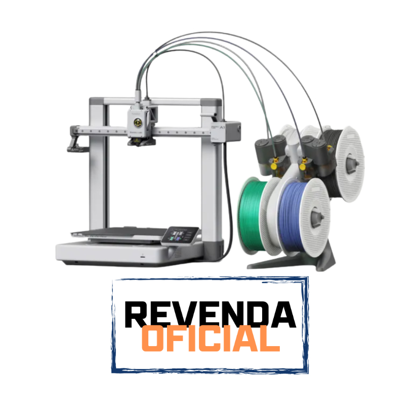 Impressora 3D Bambu Lab A1 combo Bivolt com nota fiscal e garantia