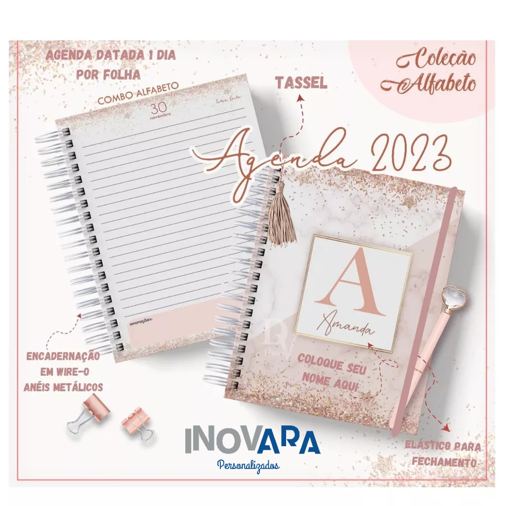 Agenda Personalizada | Shopee Brasil