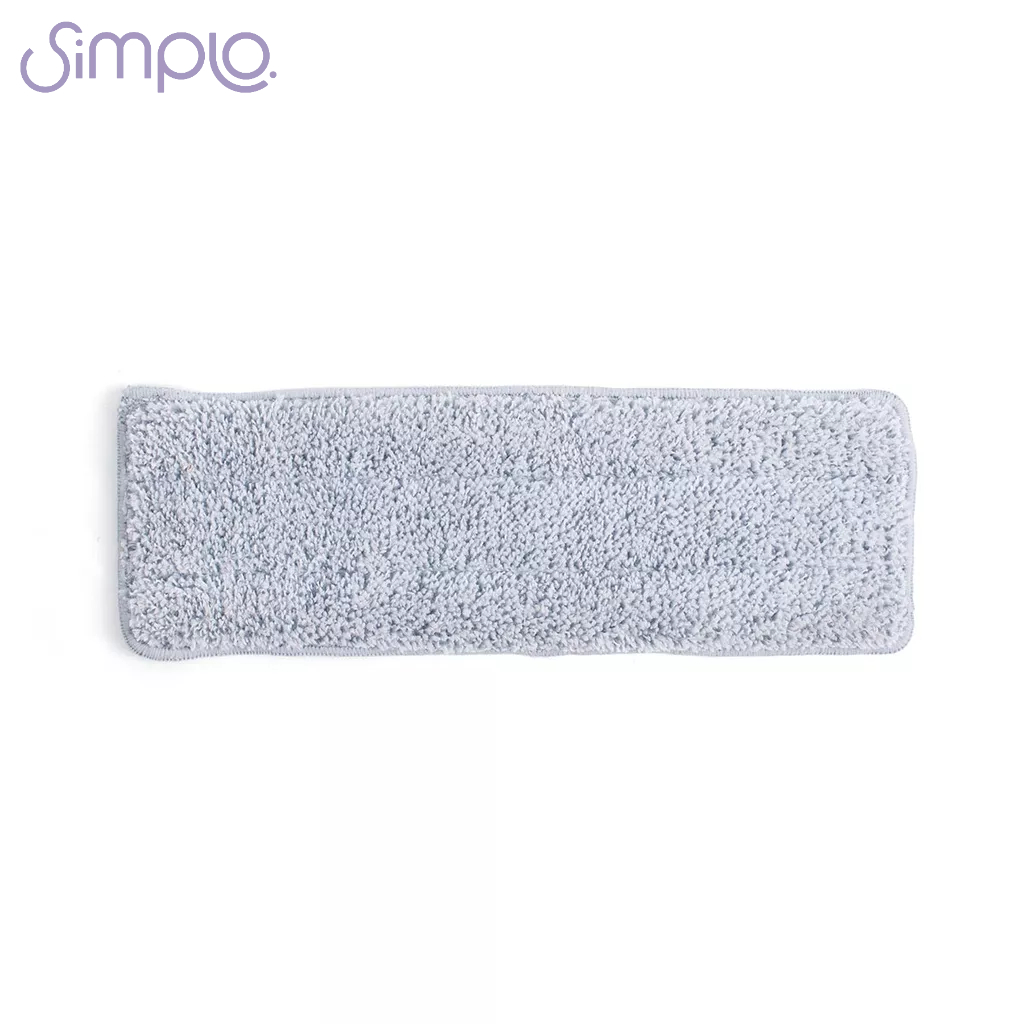 Refil para mop limpeza flat slim de microfibra - Simplo em Oferta na Shopee