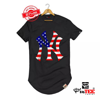 Camiseta Longline Masculina Camisa Pintee Wear Blusa Style Street Wear Eua Manga Curta