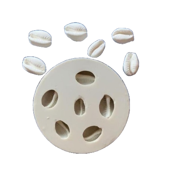 Molde de Silicone Mini Búzios para Artesanato e Confeitaria em Oferta na Shopee