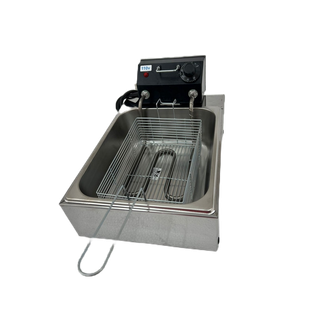 fritadeira elétrica 1 cuba, 5 litros 110v profissional
