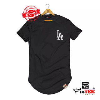 Camiseta Longline Masculina Pintee Street Los Angeles