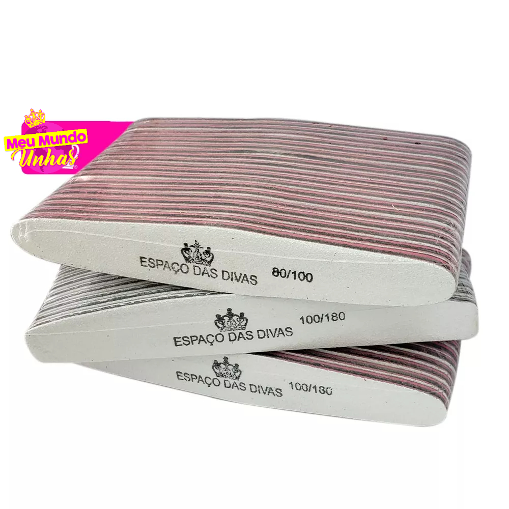 Pacote com 20 da Melhor Lixa do Sul do Mundo - Espaço das Divas em Oferta na Shopee