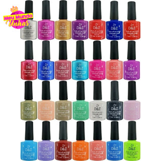 Esmaltes em Gel - Coleção B - D&Z / DeZ / DZ (7,5ml)
