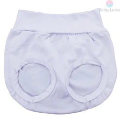 Shorts Tapa Fralda de Bebê Menina e/ou Menino Liso Diversas Cores, Tamanhos do RN ao GG