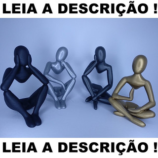 Home Decor - Estatuetas Decorativas em Plástico, Estatuetas Decorativas em Estilo Moderno