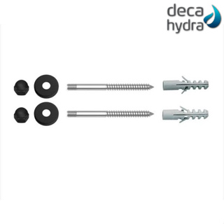 Parafusos para fixação de bacias e bidês - Black Noir em Oferta na Shopee