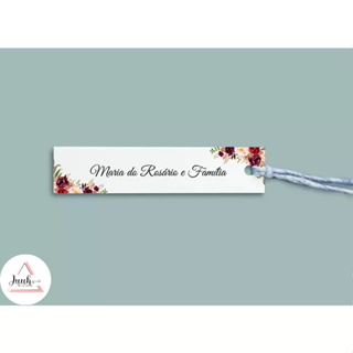 Tag Convidado Convite Casamento 25 Un em Oferta na Shopee