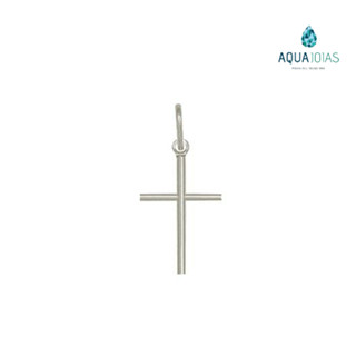 Pingente cruz lisa palito 1,1cm x 2,40cm