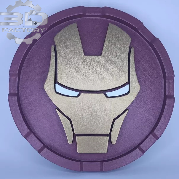 Home Decor - Emblema , Logotipo, Placa Decorativa, Plaquinha - Homem de Ferro, Iron Man