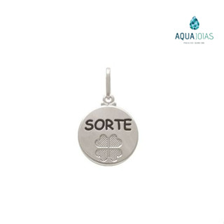 Pingente Trevo da Sorte Prata 925