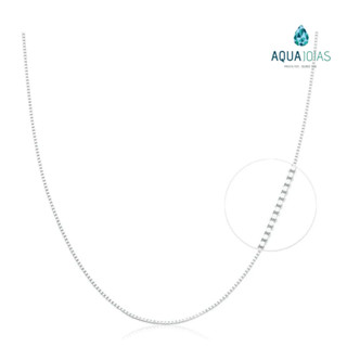 Colar Corrente Veneziana prata 925 50cm