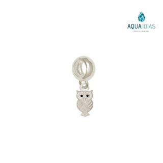 Berloque prata 925 coruja pequena