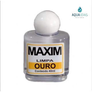 Limpa Ouro Maxim Liquido para limpar ouro