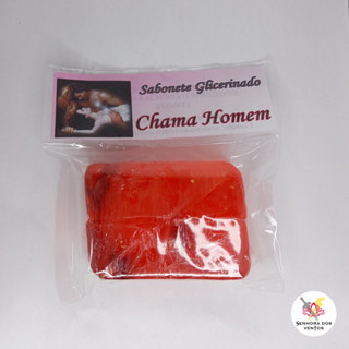 Sabonete de Chama Homem (Sabonete Glicerinado, hipoalérgico, artesanal e vegano)