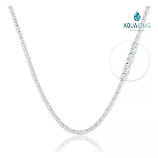 Corrente feminina pipoca prata 925 70cm
