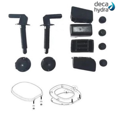 CONJUNTO FIXAÇÃO PARA ASSENTOS PRETO em Oferta na Shopee