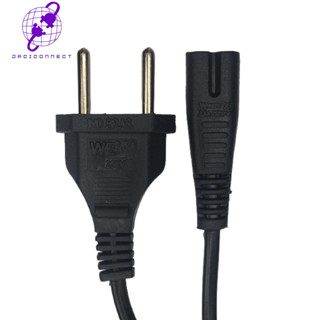 Cabo De Energia Bipolar 1,5 Metro Para PS2 PS3 PS4 Outros