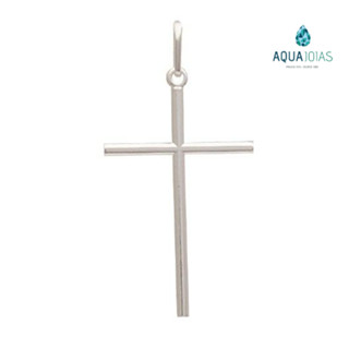 Pingente cruz lisa palito grande 5cm