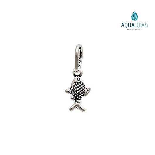 Pingente em prata 925 bali peixe mini - Fashion Accessories