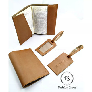 KIT Porta Passaporte + Tag de mala Personalizado com nome