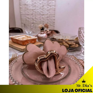 Kit Jogo Americano 12 Pçs Souplats Mesa De 6 Lugares Mesa Posta Guardanapo Supla Envio Imediato