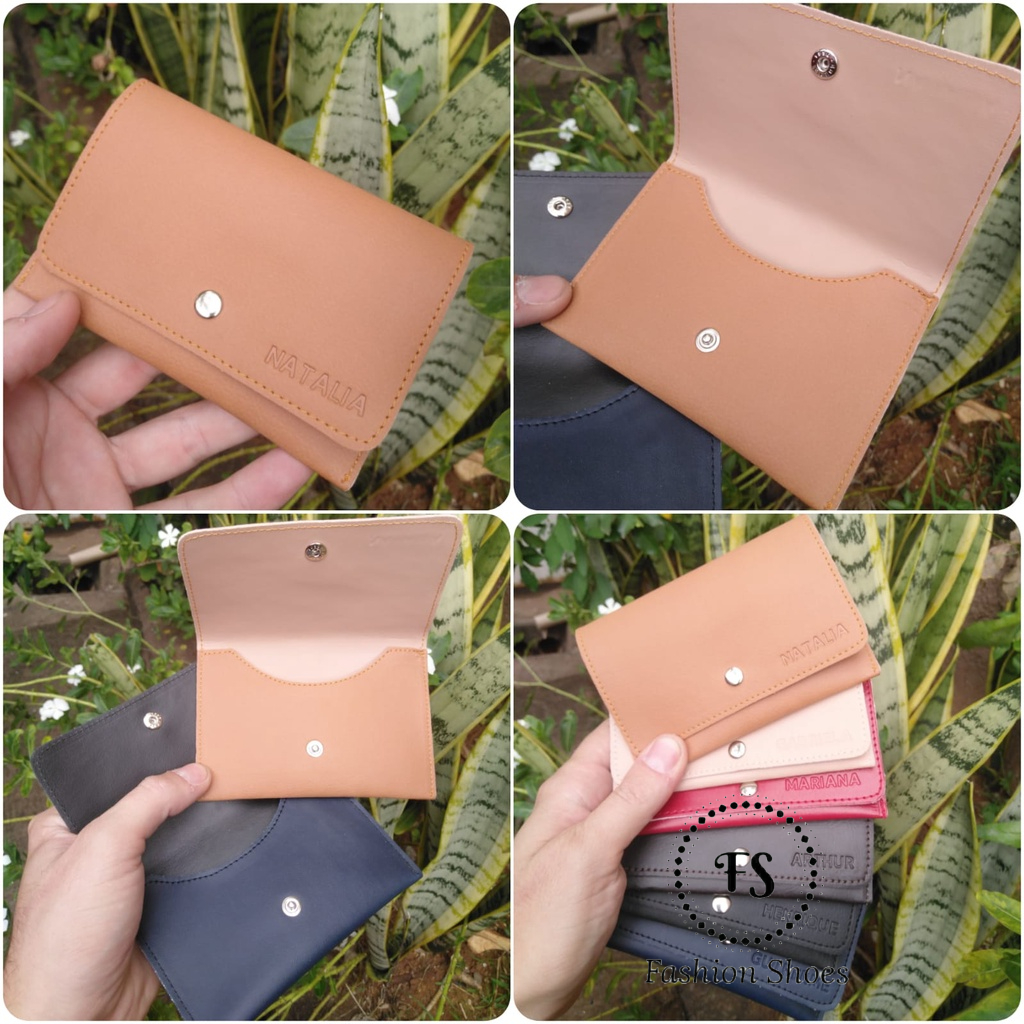 Carteira Personalizada brinde presente padrinho madrinhas em Oferta na Shopee