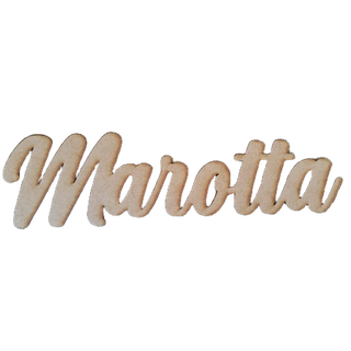 Nomes Personalizado para decoração em MDF crú 3mm - Decoração de ambientes em Oferta na Shopee