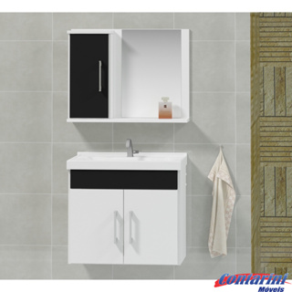 Conjunto Dubai Gabinete de banheiro com cuba e espelheira em Oferta na Shopee