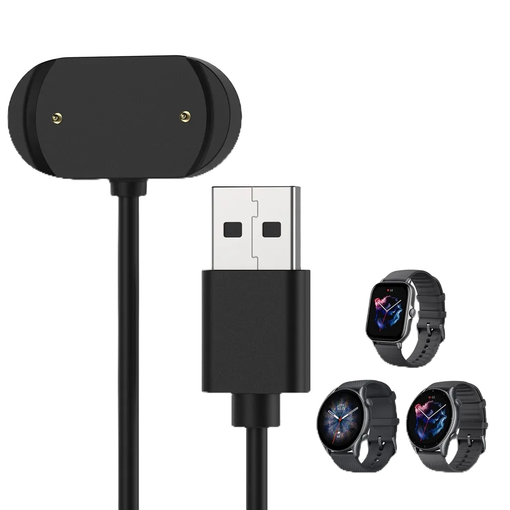 Cabo USB p/ Amazfit GTS 3 GTS3 GTR 3 Pro GTR 3 / GTR 3 PRO / GTS 4 / t-rex 2 (a2169)