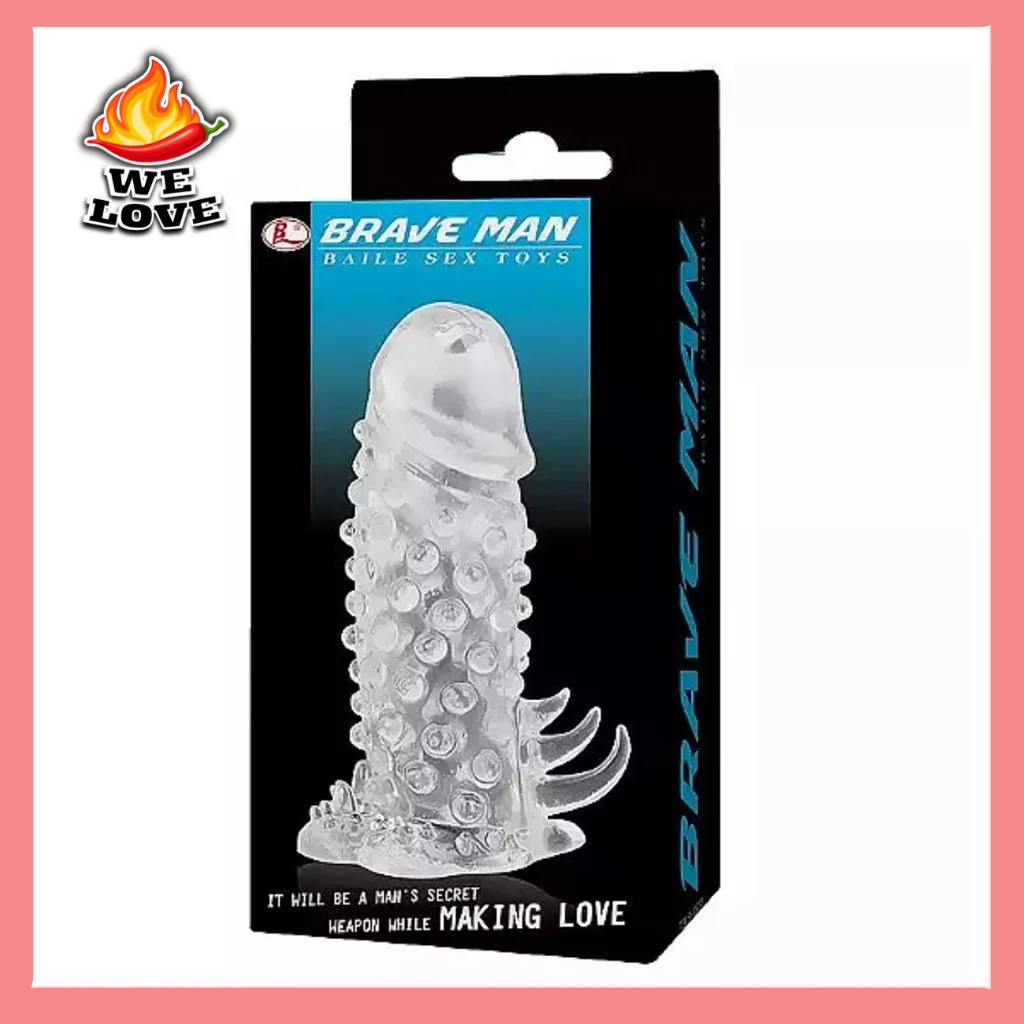 Capa Peniana Transparente Engrossa Pau Com Estimulador Clitoriano 13,5cm em Oferta na Shopee