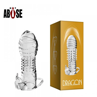 Capa Peniana Realista Transparente Com Vibro Extensora Aumenta Penis 14cm