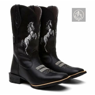 Bota Botina Texana Country Unisex Cavalo
