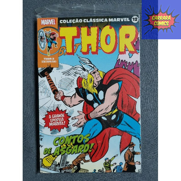 HQ Thor - Volume 2 (Coleção Clássica Marvel vol. 12 Lacrado, CCM Panini Comics)