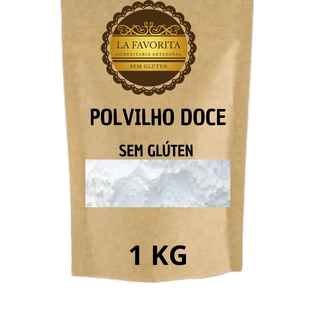 Polvilho Doce - 1 KG - Sem Glúten (PROMOÇÃO) p/fazer pão de queijo e afins em Oferta na Shopee
