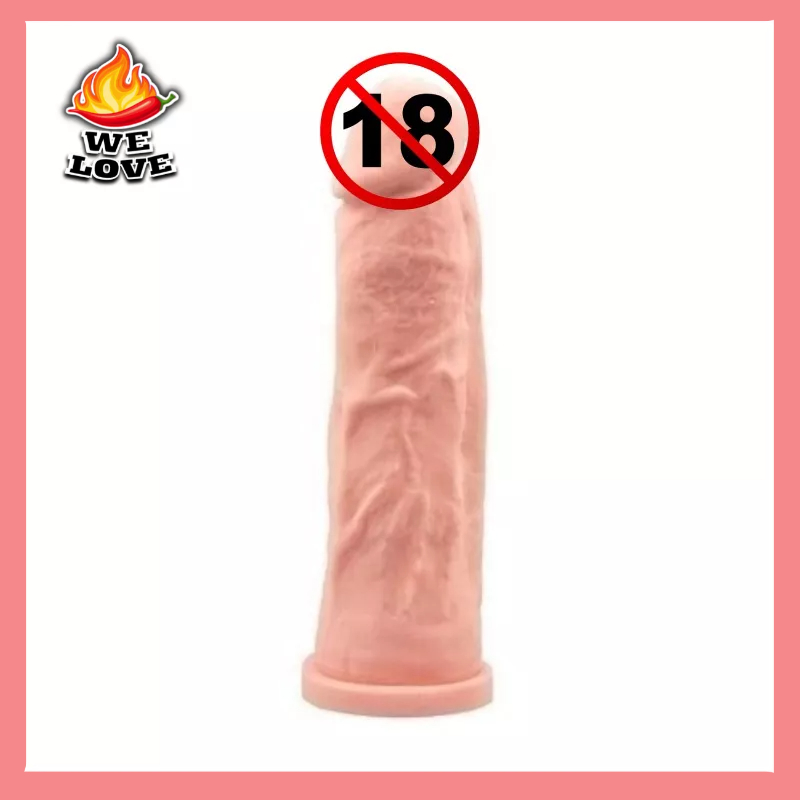 Capa Peniana Extensor CyberSkin Natural - Kong - 18cm Sex Shop