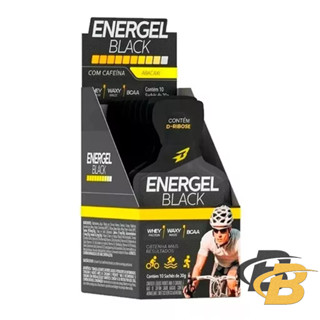 Repositor Energel Black Cx 10 Sachês - Body Action Original