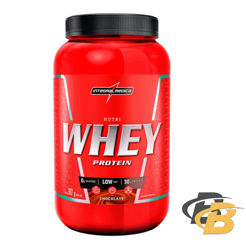Nutri Whey Protein Pote Concentrado - 907g - Integral Médica
