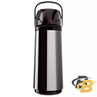 Garrafa Termica Invicta Airpot Inox New De Vidro 1l Aço