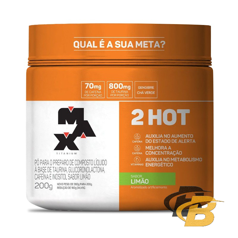 Termogênico 2Hot - 200g - Max Titanium