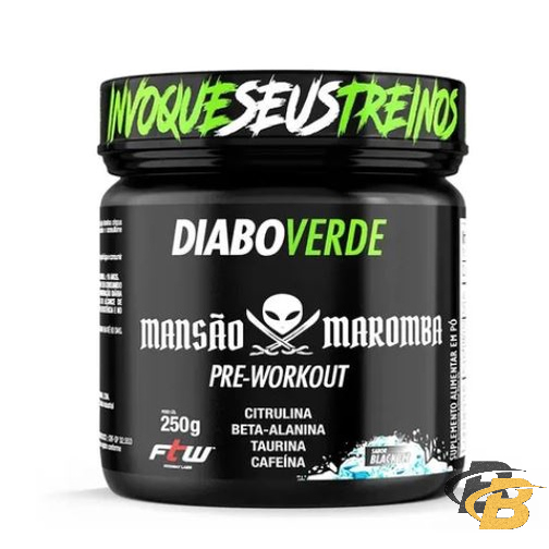 Diabo Verde Mansão Maromba - 250g - FTW - Health