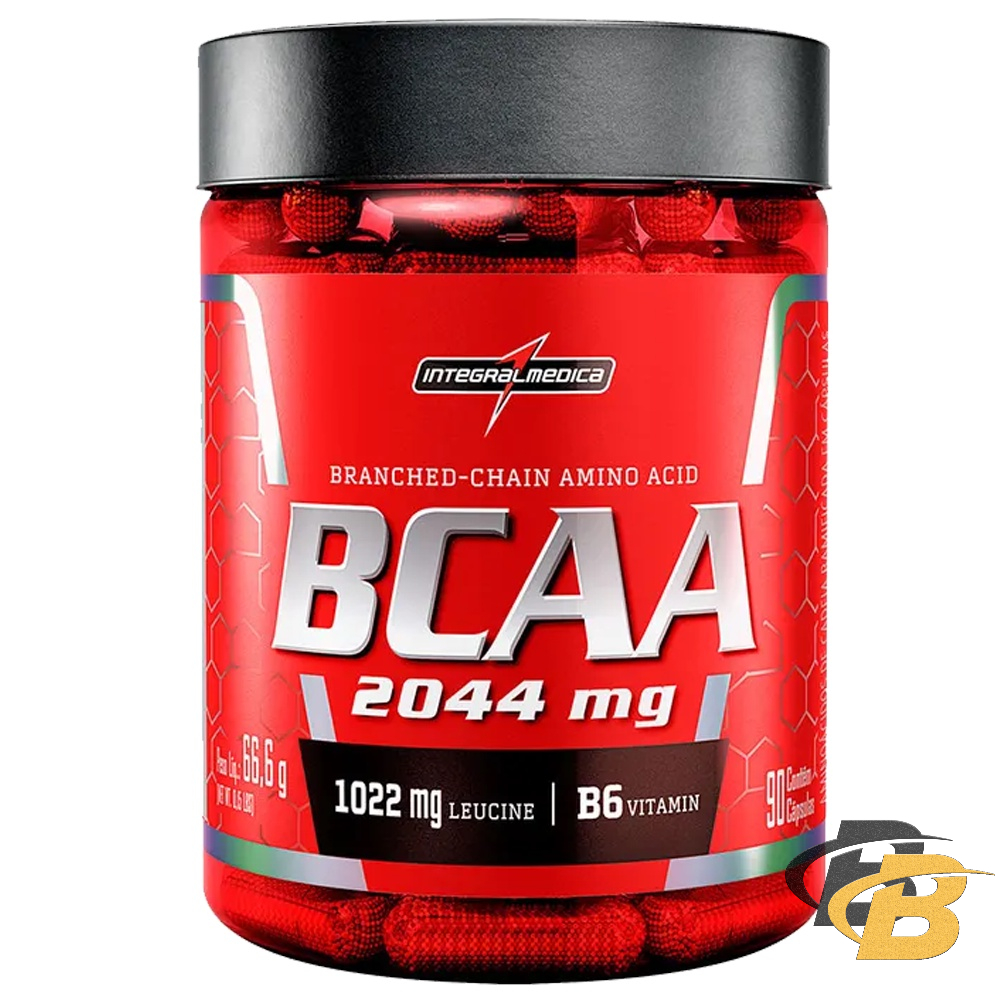 Amino Bcaa 2044mg 2:1:1 - 90 Cápsulas - Integral médica - Health