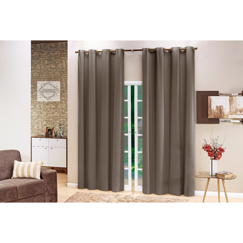 Cortina Blackout PVC Lisa 2,80m x 3,00m Veda a Luz