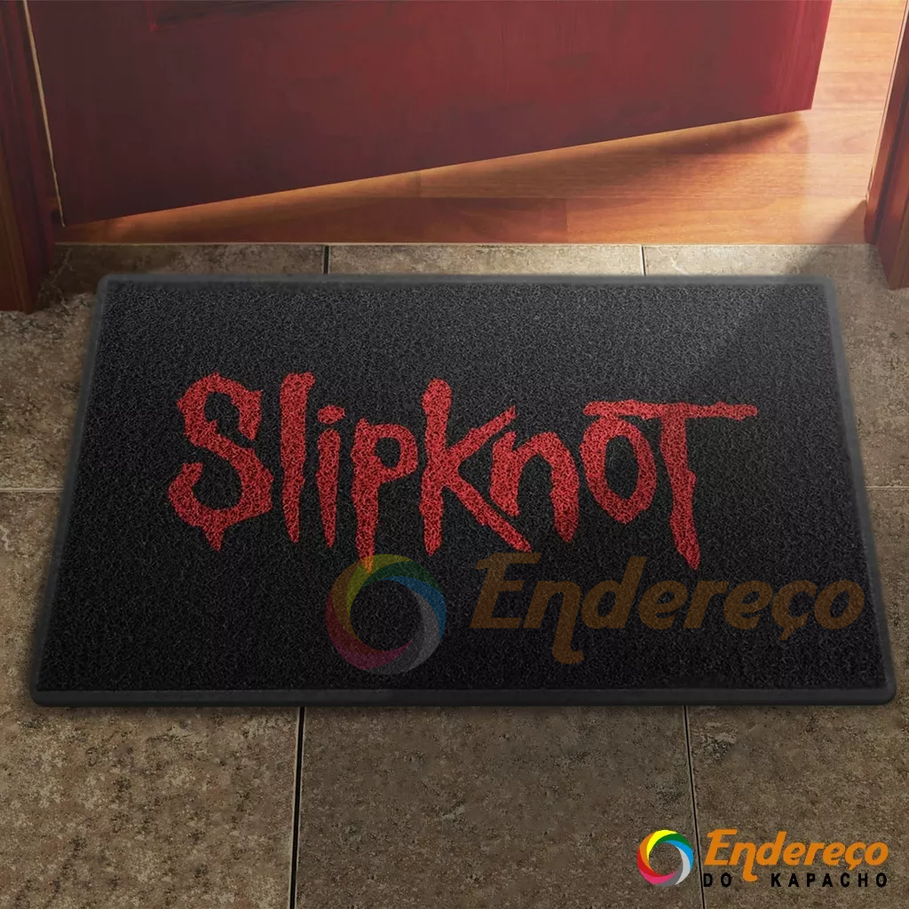 Tapete / Capacho Slipknot Decoração Porta Quarto