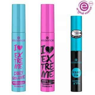Kit 2 I Love extreme + Delineador Liquid Ink preto à prova d´ água - Cílios