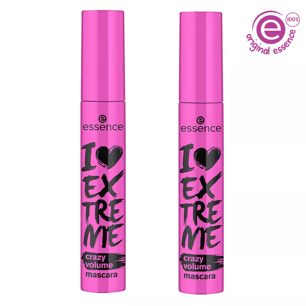 KIT Máscara de cílios I Love Extreme Crazy Volume essence em Oferta na Shopee