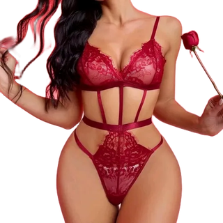 Body De Renda E Alças (ref 360)