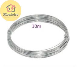 Arame Galvanizado BWG 20 (0,89mm) - Rolo 10 Metros